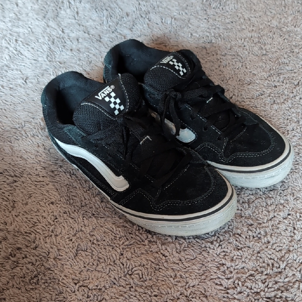 Vans Black and White Sneakers